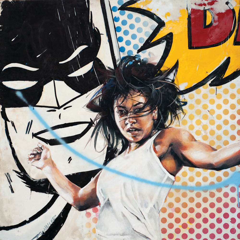 Bat Girl Art | Jeff Schaller