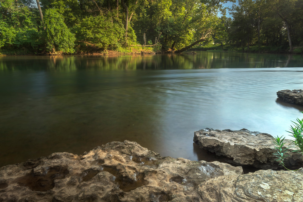 Morning On The James Photography Art | Images of the Ozarks, Photography by Steve Snyder