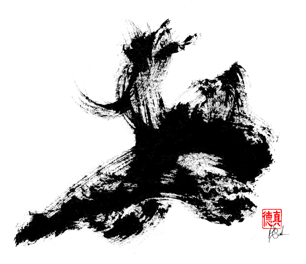 Riding The Dragon Art | Zen Art of Enlightenment