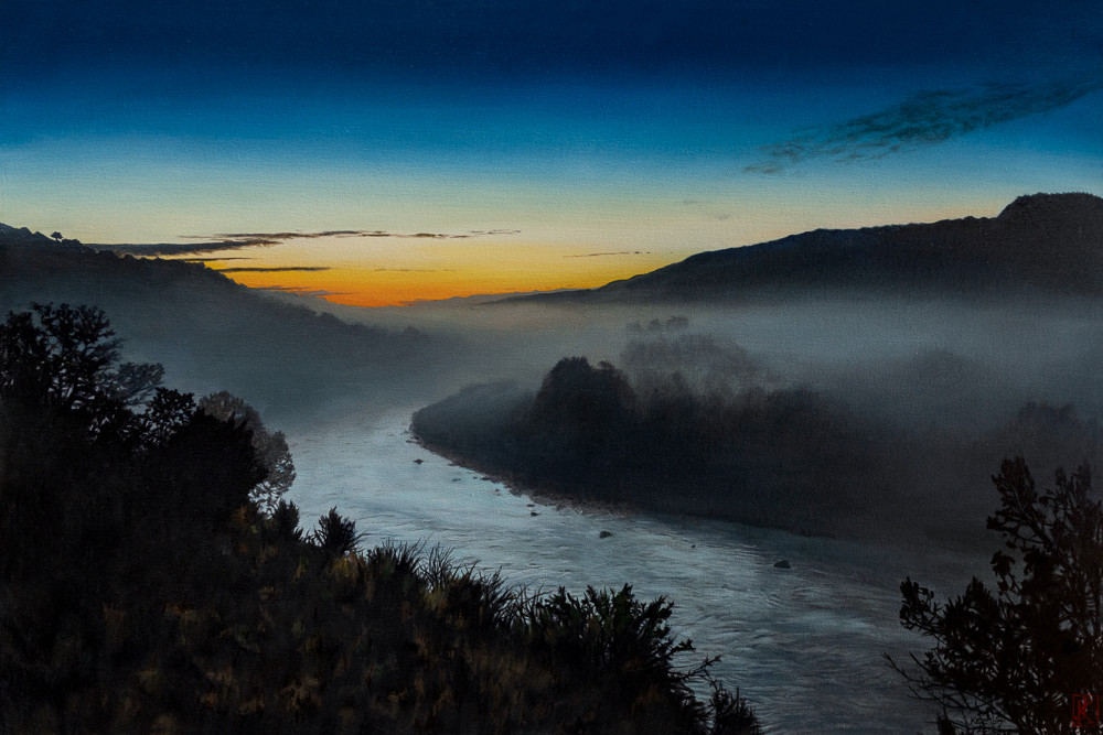 Dawn , Chama River