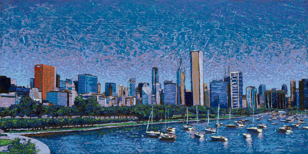 Sailing Into the City  |  Justin David Gustafson Fine Art