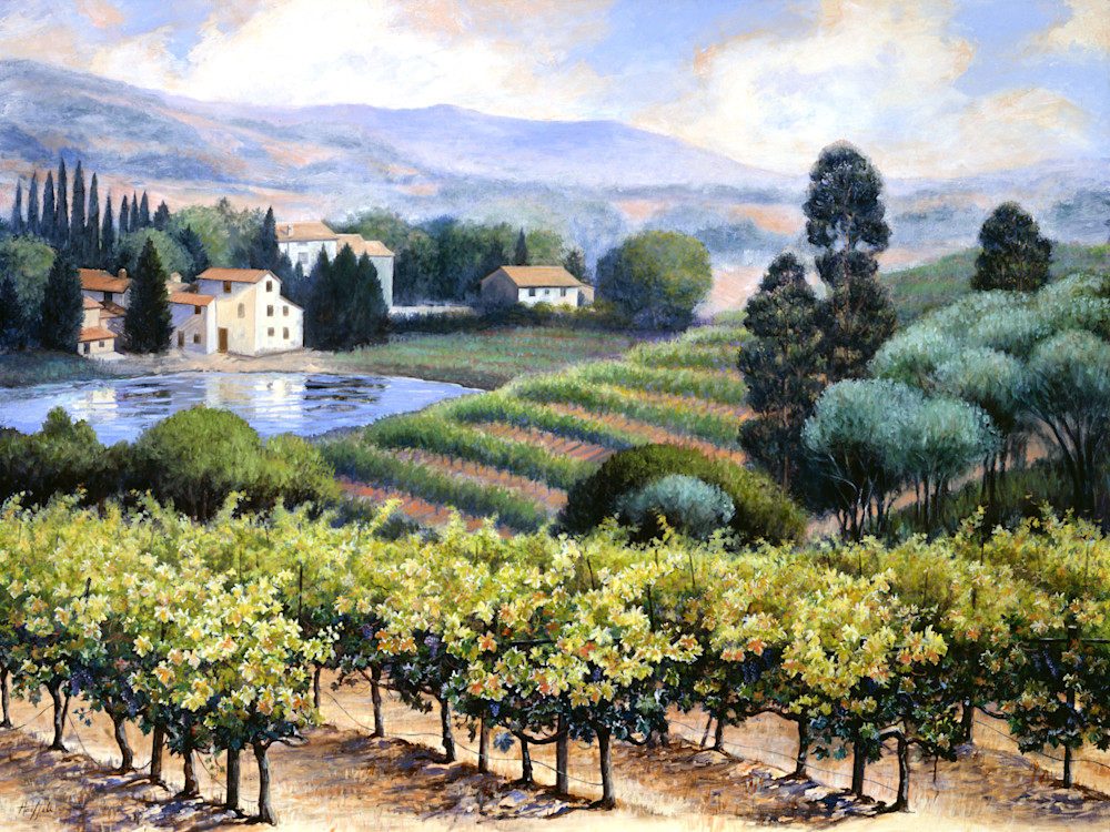 Italian Countryside Art | Oilartist - Haeffele Fine Art