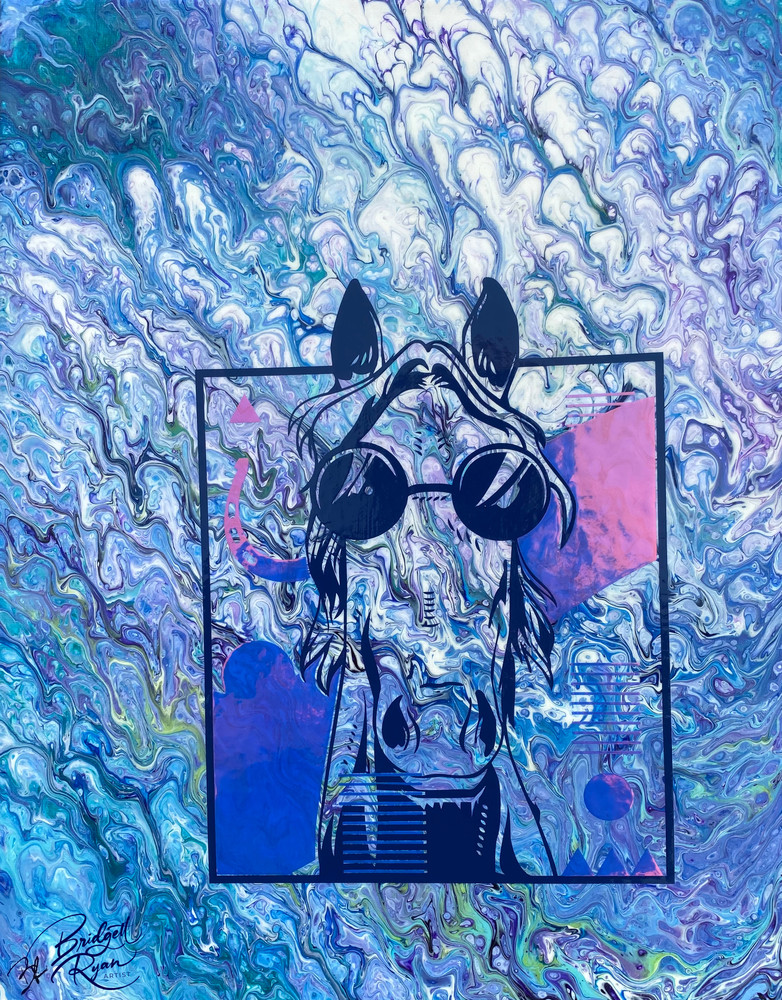 One Cool Dude Art | Blue Bear Accidental Art 