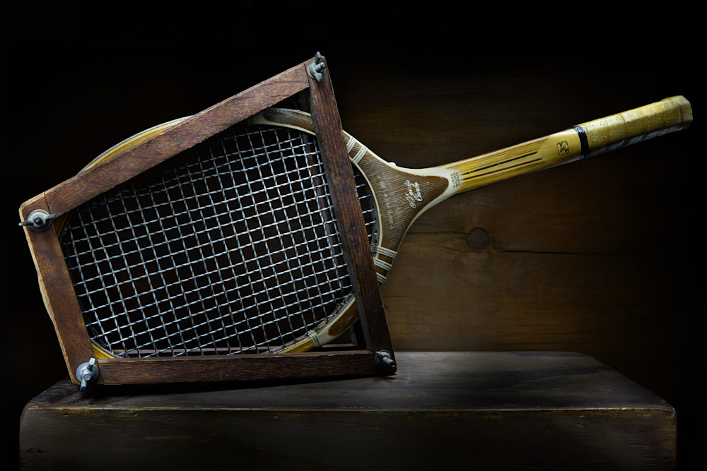 Vintage Tennis Racquet Photography Art | Ralph Palumbo