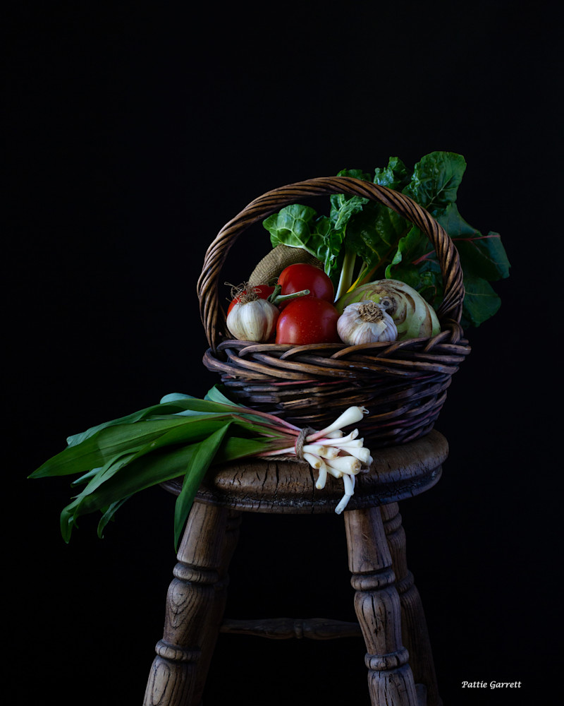 A Basket Full Of Local Vegetable 2 Art | TC Gallery