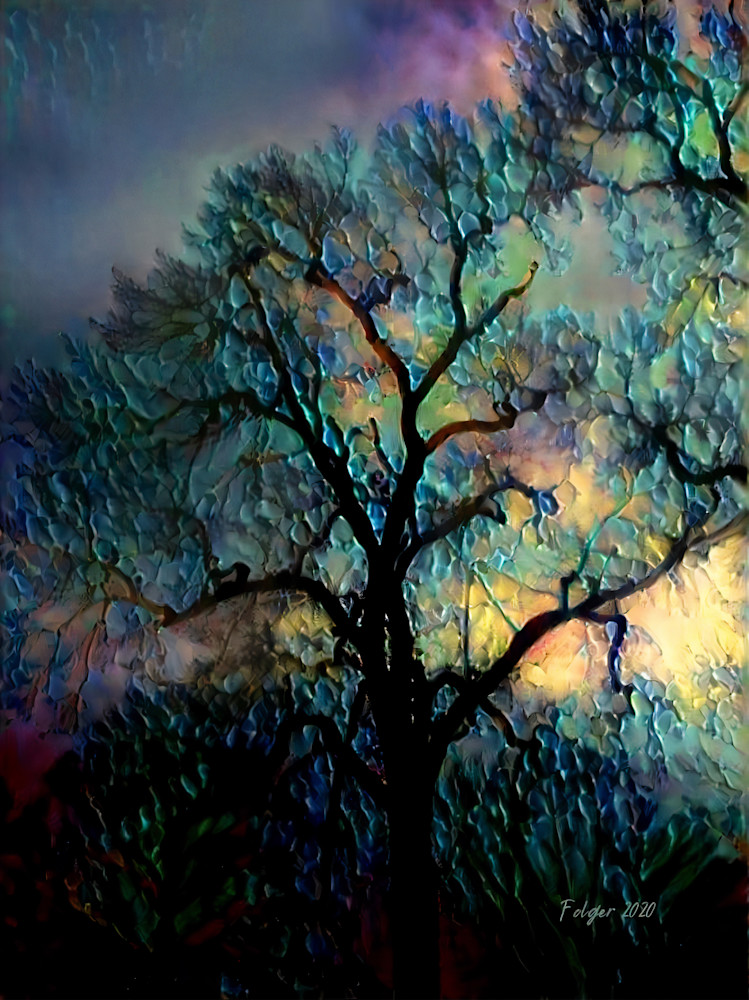 Painted Tree Of Life Art | Jacob Folger Artist