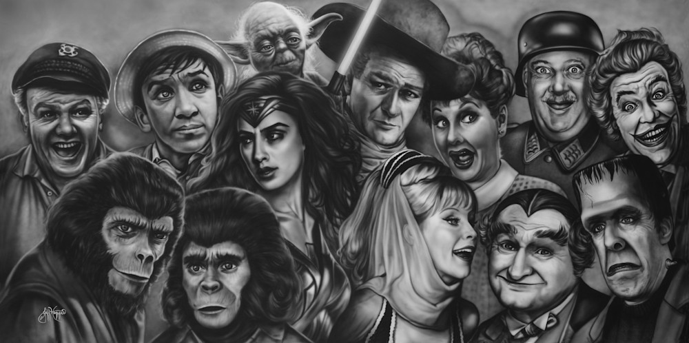 Classic Characters Art | Jeff Hoppis