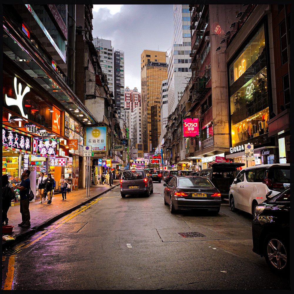 Rainy Street Photography Art | Nathan Murray Photography 