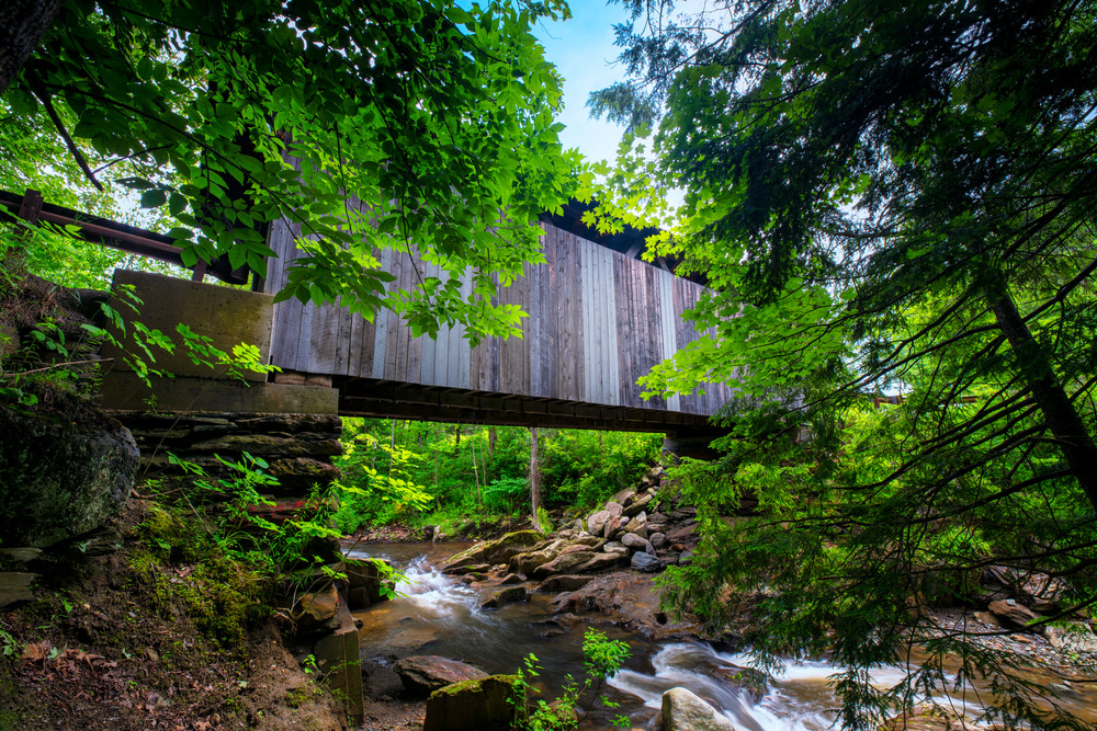 Gold Brook Covered Bridge - New Hampshire fine-art photography prints