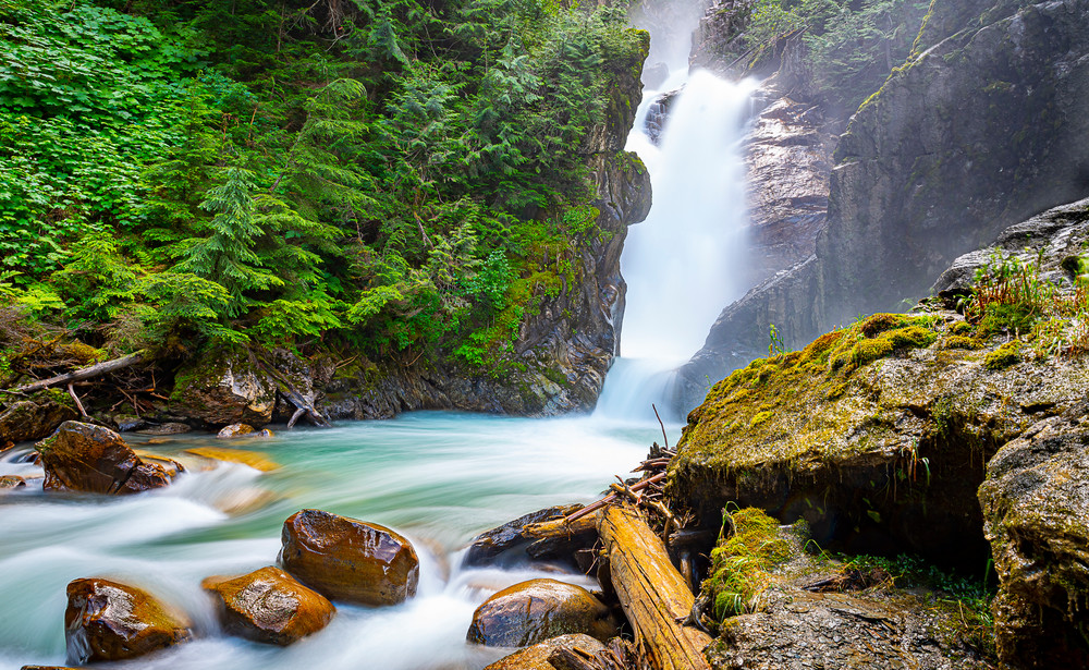 Water Falls  British Columbia Photography Art | Vaughn Bender Photography