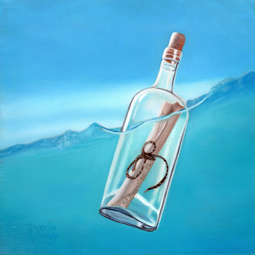 Message In A Bottle  Art | darladonleyart