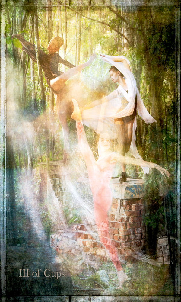 Iii Of Cups  Art | maryannhessfineart
