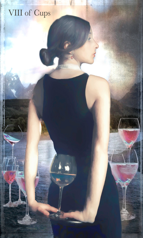 Viii Of Cups  Art | maryannhessfineart