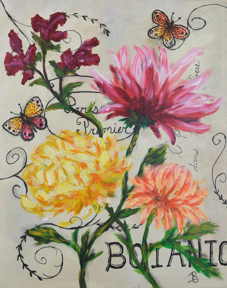 Butterfly Botanical Art | Peggy Stanley Fine Art