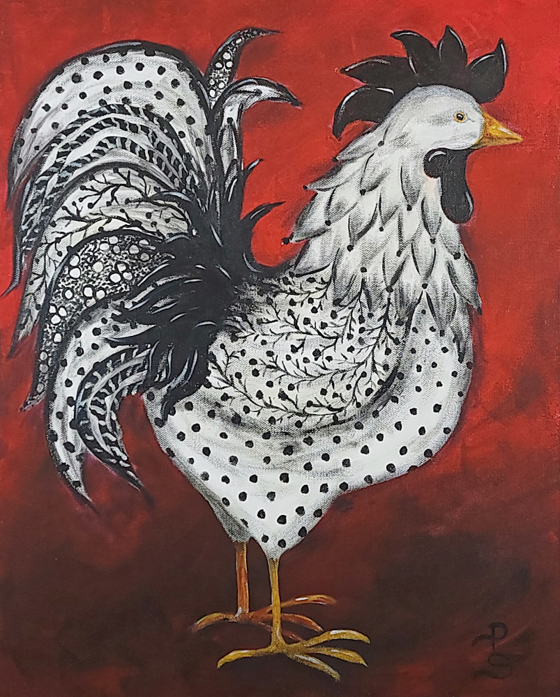 Pablo, The Cockadoodler Art | Peggy Stanley Fine Art