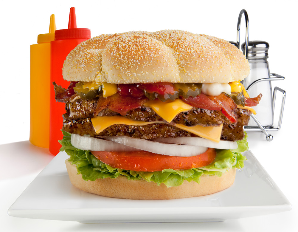 Double Cheese Burger Photography Art | Outwater Productions
