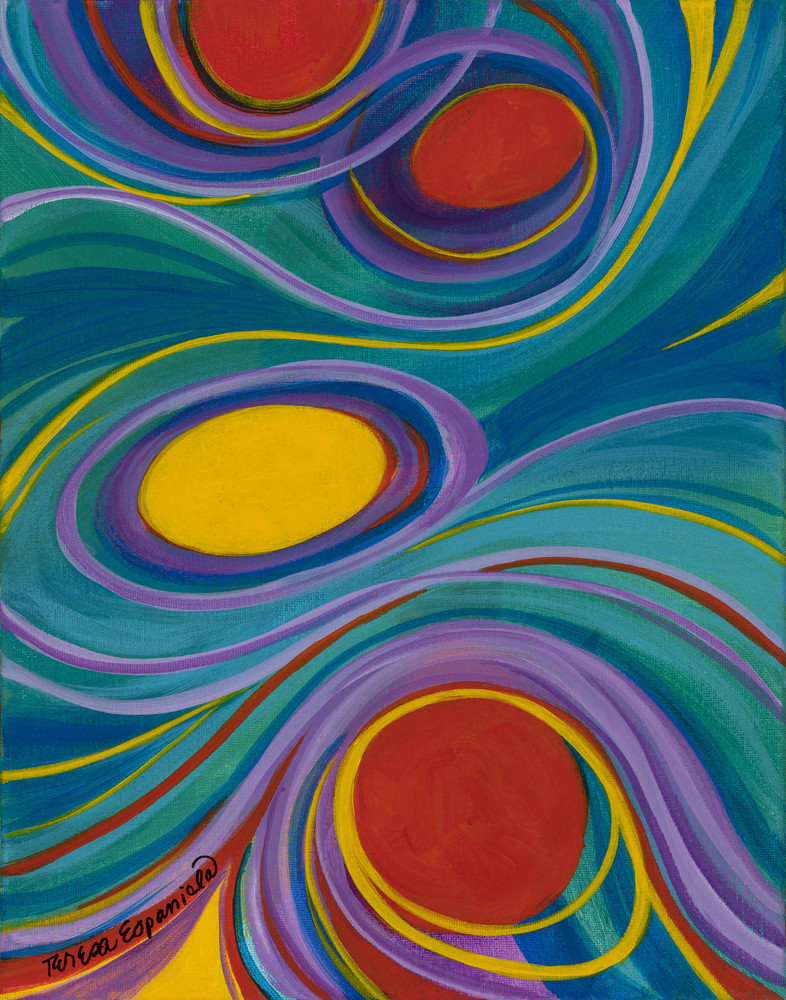 Spinning Color Art | teresaespaniola.com