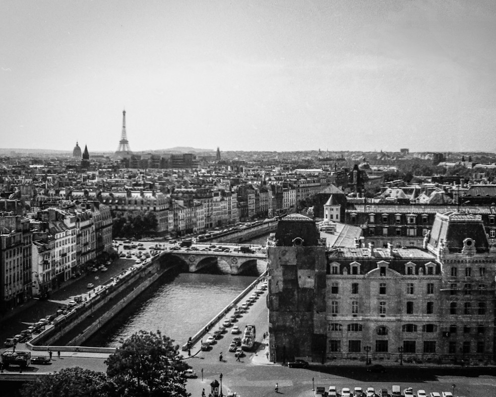Paris, View From Notre Dame Photography Art | Nick Levitin Photography