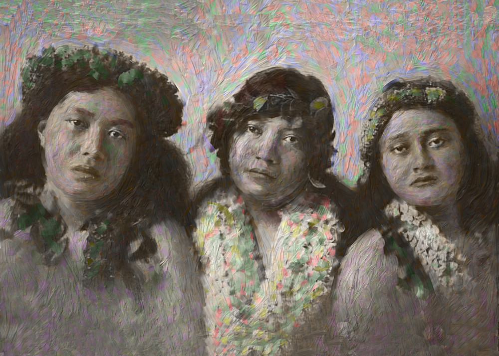 Hawaiian Women Art | Rick Peterson Studio