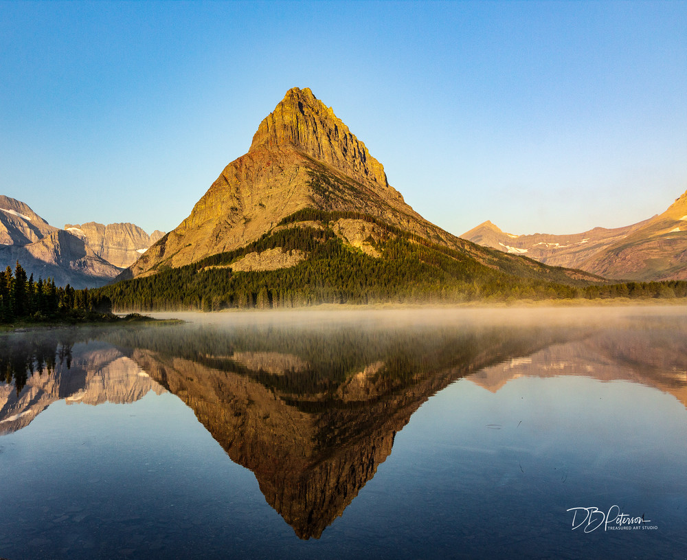 Swiftcurrent Lake Reflection Art | Don Peterson Photography