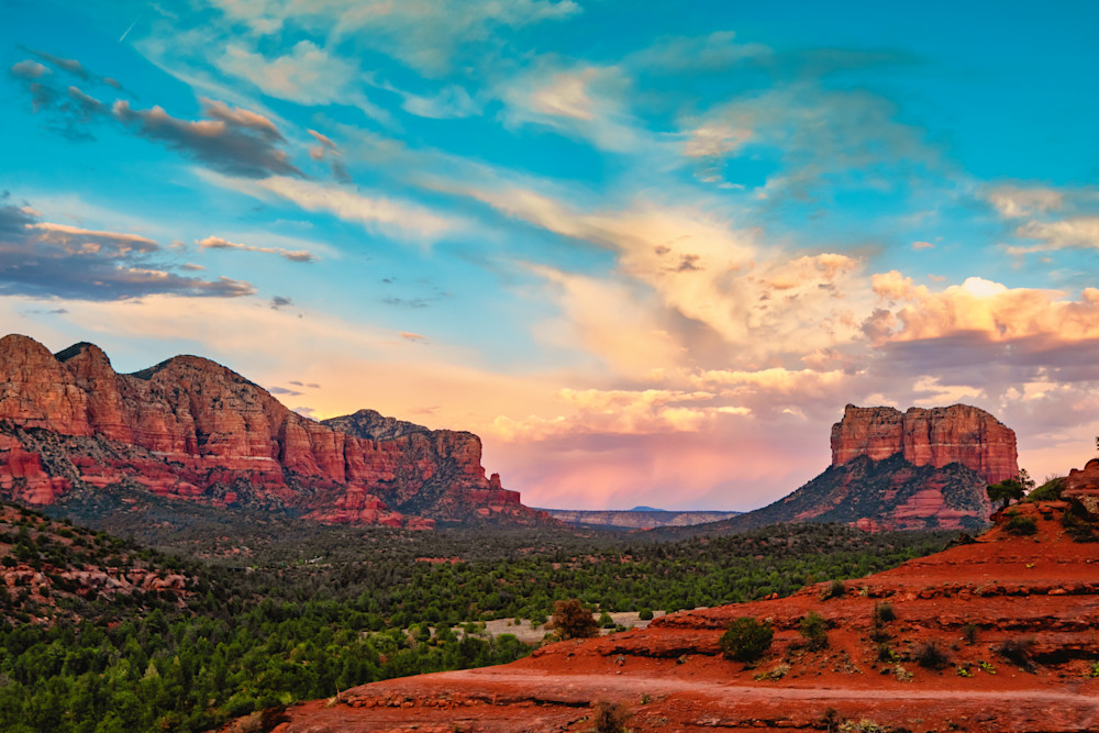 Red Rock Clouds Photography Art | 15:10 Photography