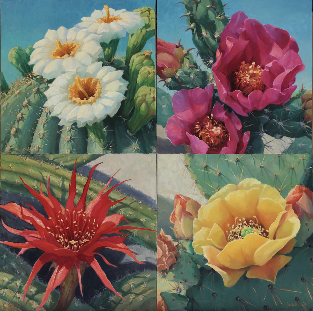Cactus Flowers 7 Art | Diehl Fine Art