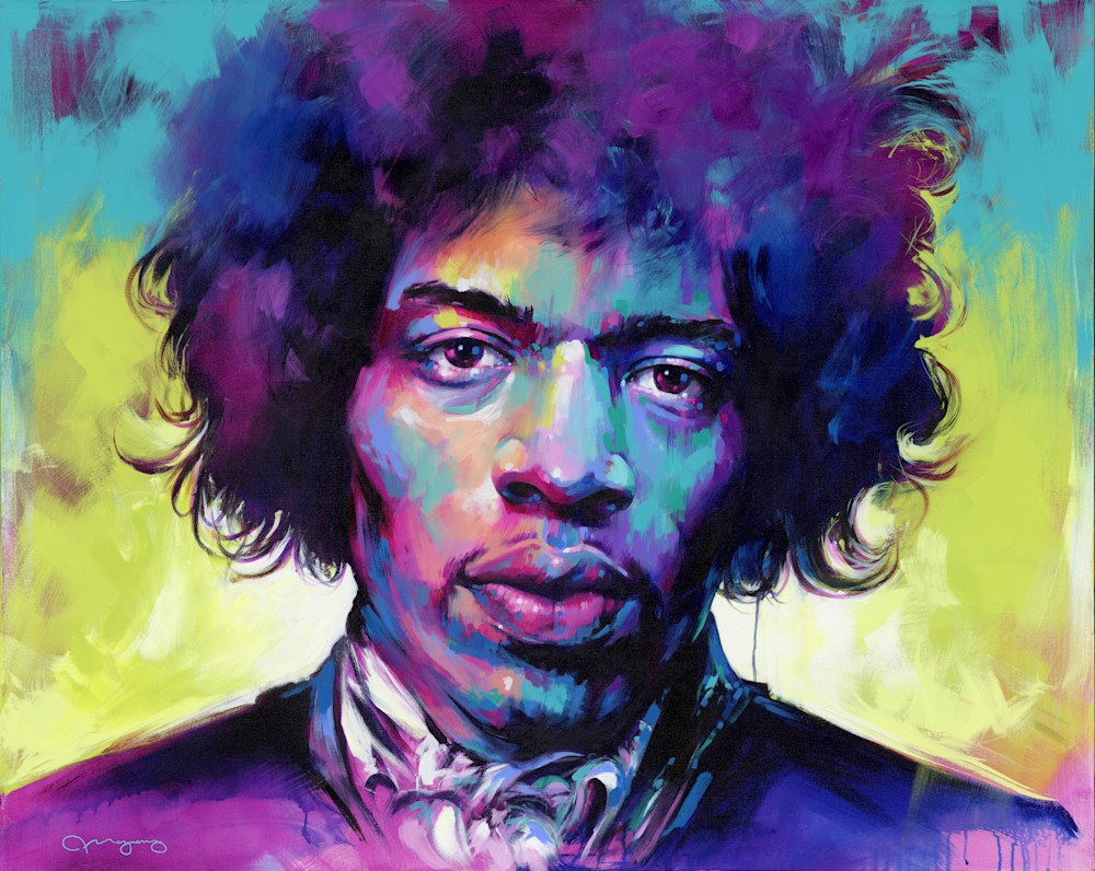Jimi Hendrix 4 Art | J. Magurany Studios Inc.
