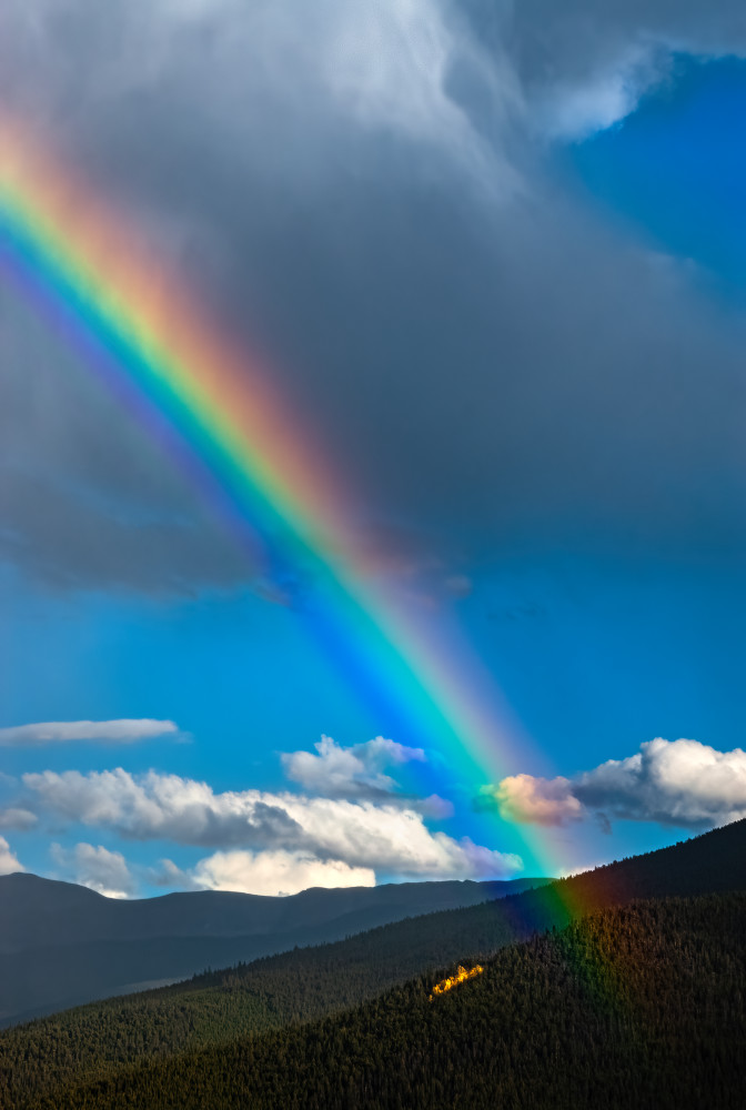 End Of The Rainbow Photography Art | Evergreen Images