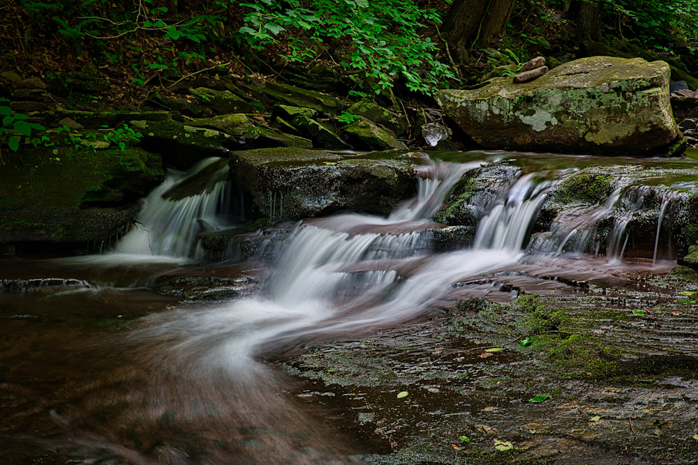 Kitchen Creek, Cascade, falls, Ricketts Glen, Pennsylvania