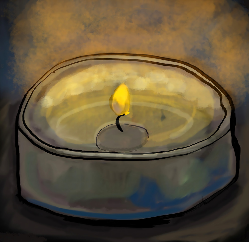 Gift Shop: Glowing Tea Light