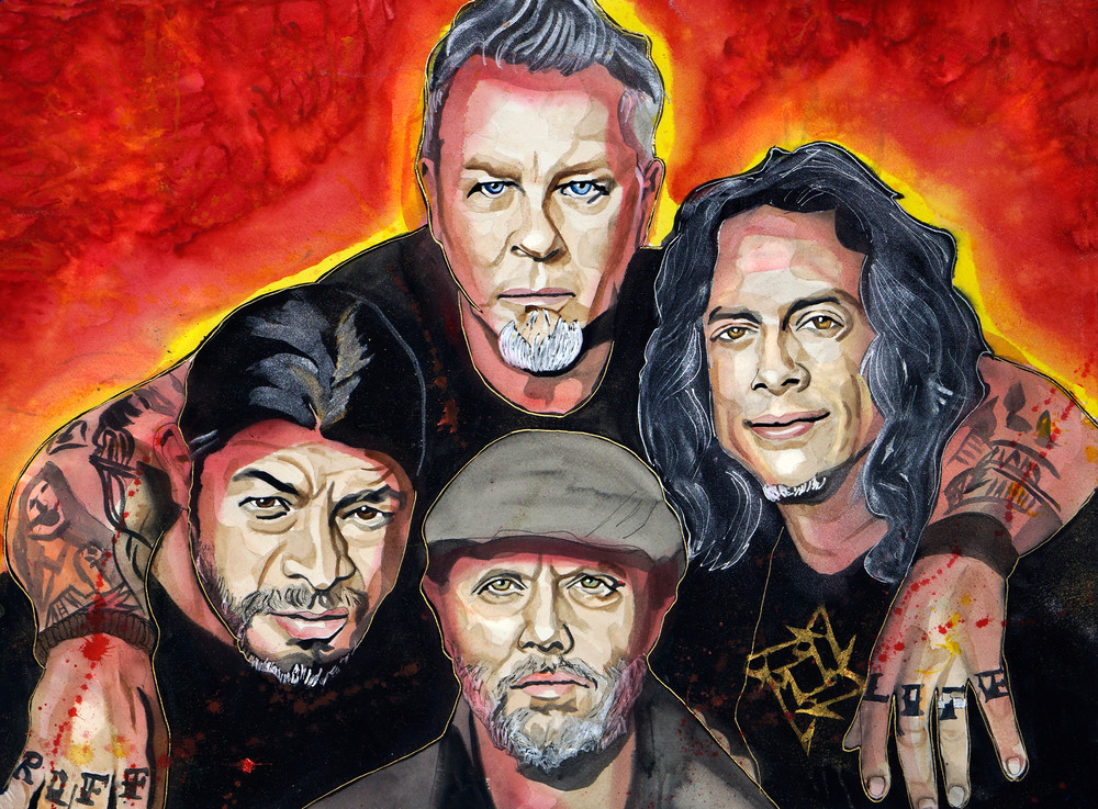 Metallica Lf Art | William K. Stidham - heART Art