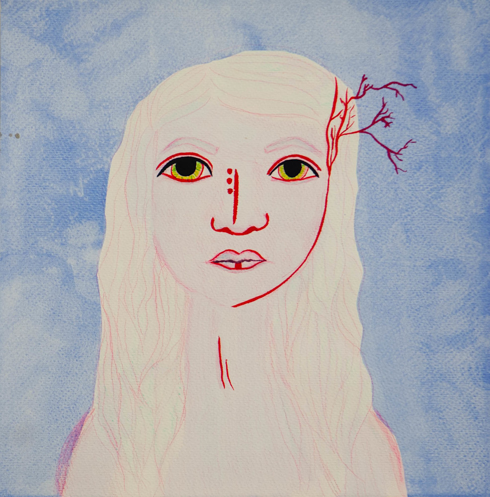 Chelsea Baez - surrealism - girl - Pale