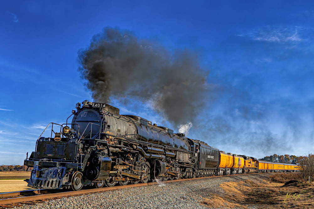 Up 4014 Big Boy Outside Claremore, Oklahoma Photography Art | John Kennington Photography