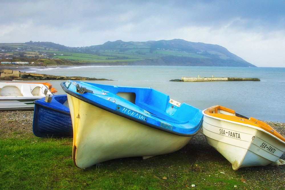 Beached Boats, Greystones, Ireland