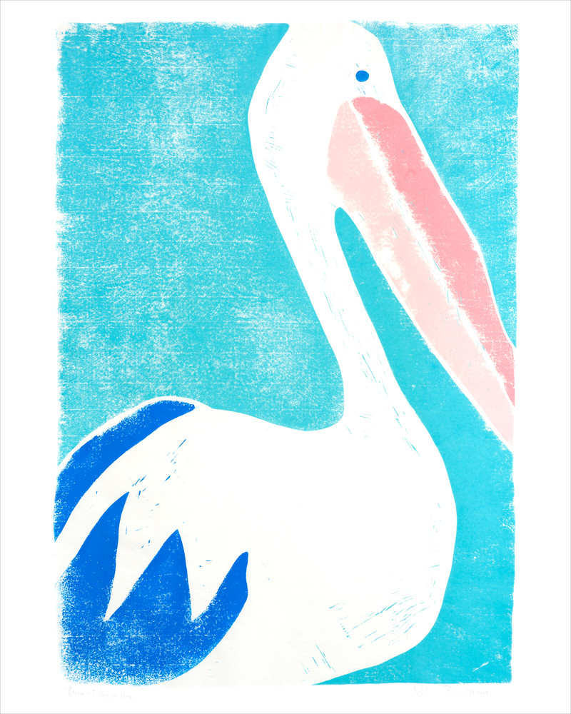 Pelican At Angler House Art | Valerie Perreault