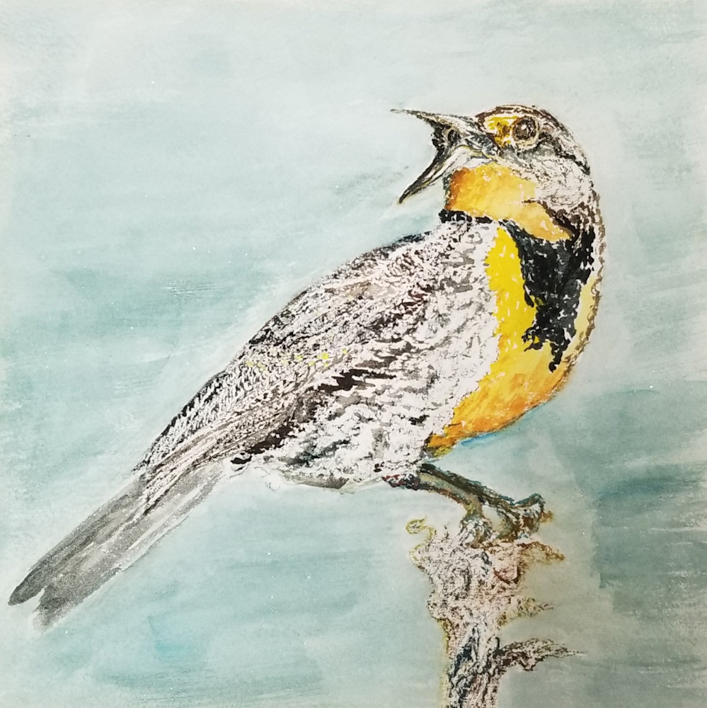 Western Meadowlark Art | Redbird Art Gallery
