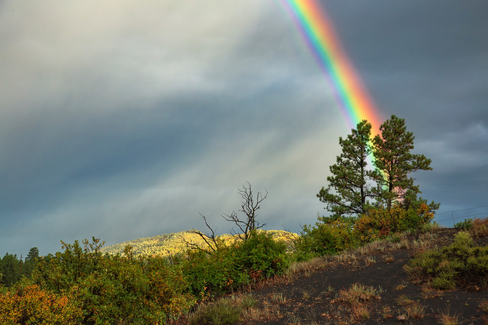 Chimney Rock Rainbow Photography Art | Dana Echols Photography 