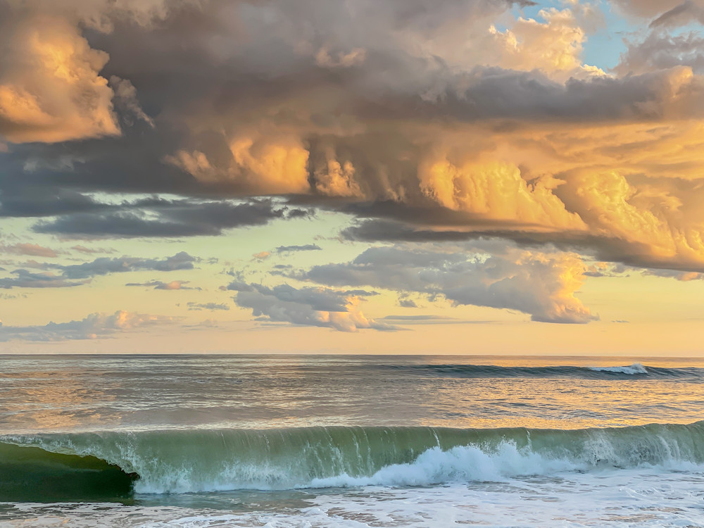 South Beach Late Summer Storm Clouds Art | Michael Blanchard Inspirational Photography - Crossroads Gallery