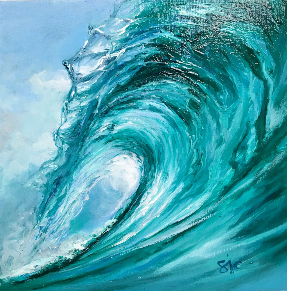 Blue Splash Art | Lazyriver Gallery