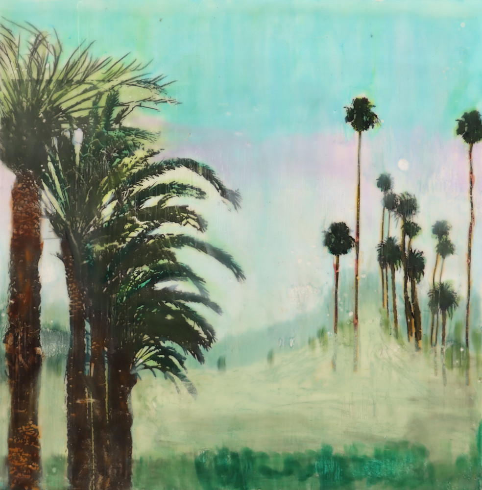 Palms In Evening  Art | annbreinig
