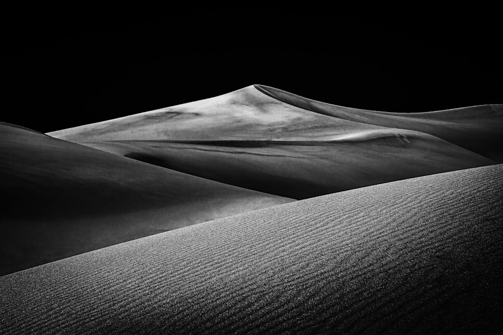 Shifting Sand Dunes. Great Sand Dunes National Park, Colorado Photography Art | Kelley Dallas Photography