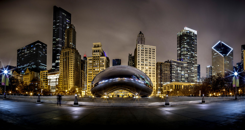 The Chicago Bean At Twilight Photography Art | Bob & Dawn Davis Photography & Design