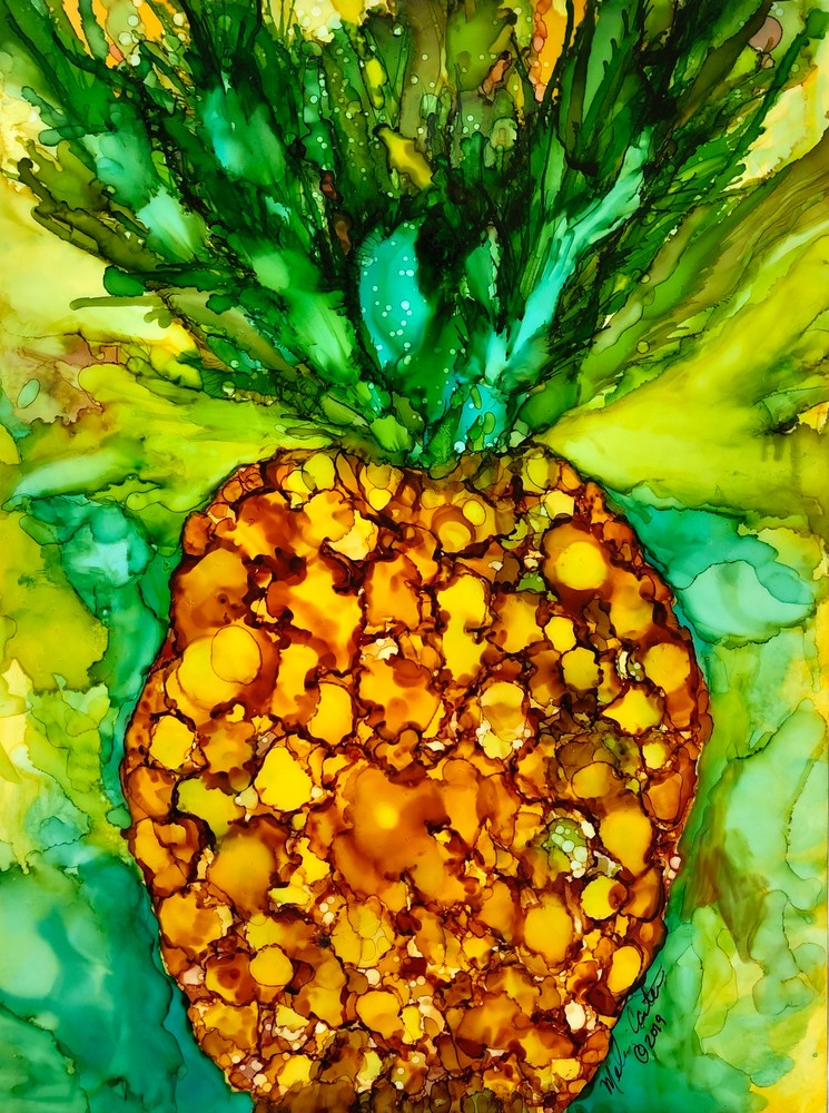 Pineapple Queen Art | Melissa Carter Creations