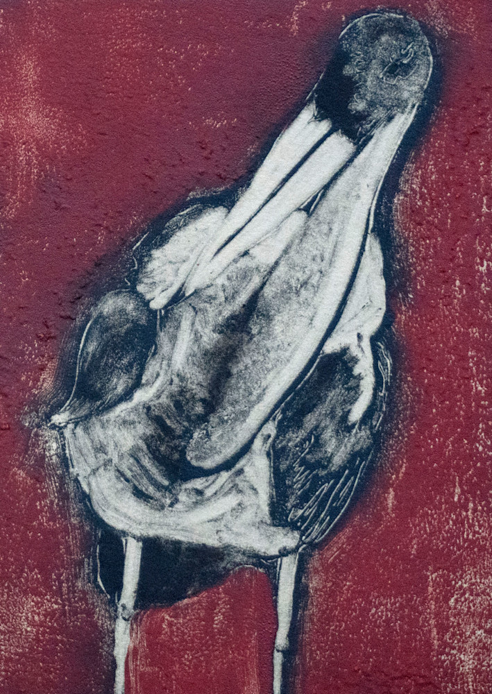 Stork Pose Ii  Art | Artist Melinda Esparza