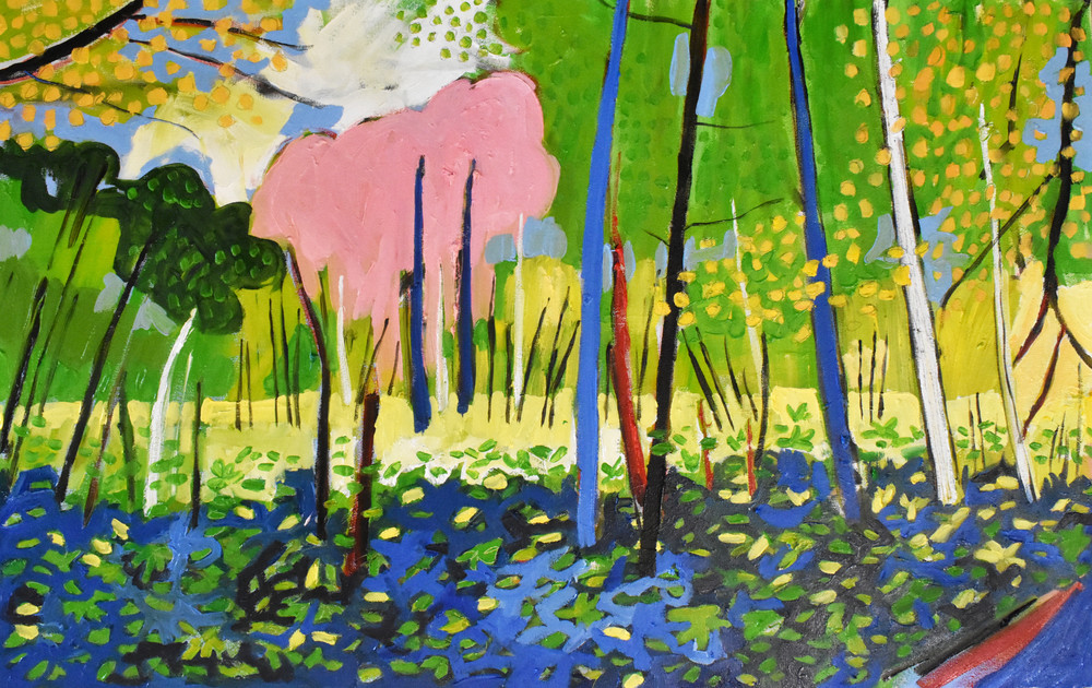 Summer In The Woods Art | eddie hamilton art