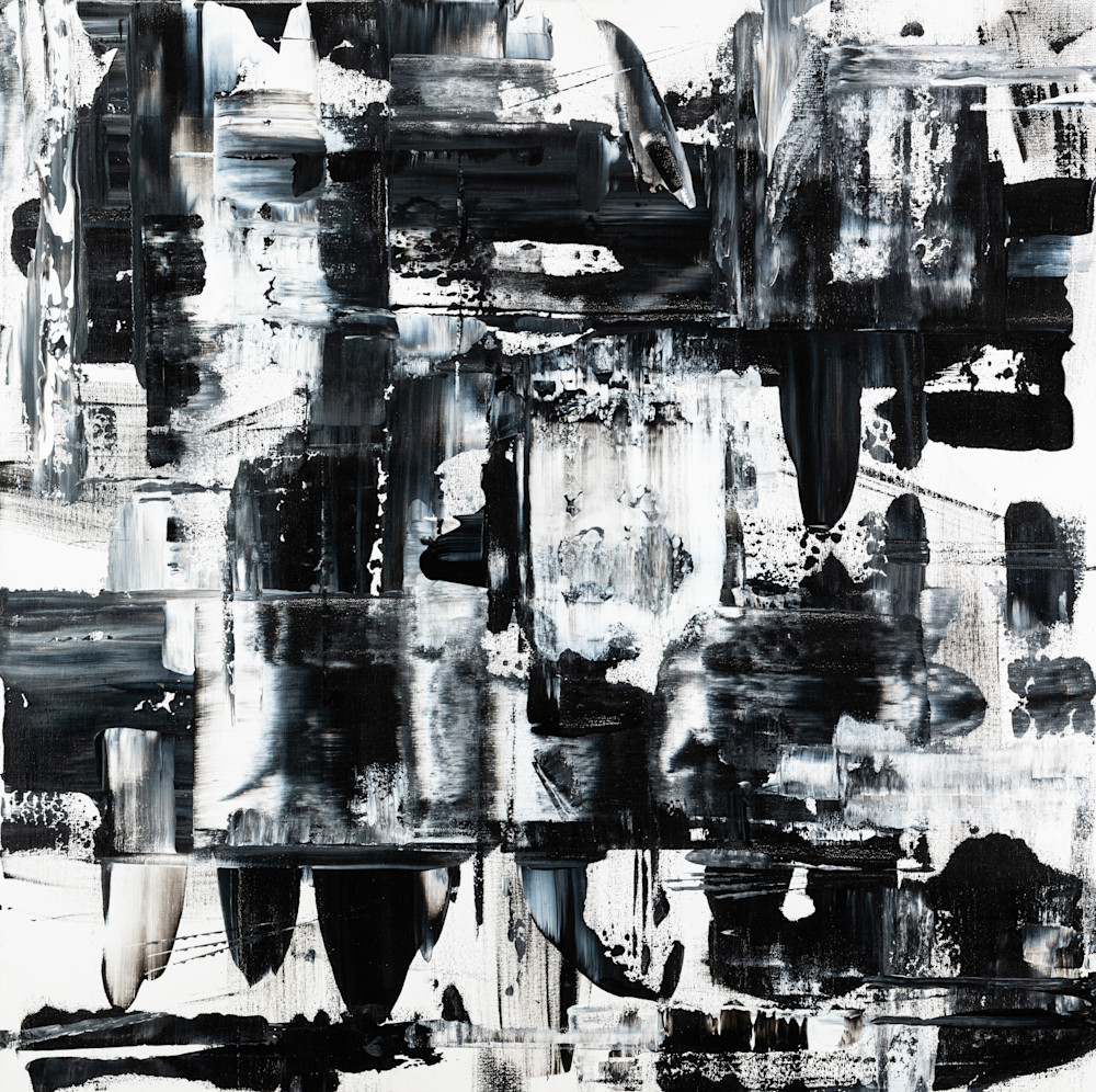 Square Black 2 Art | Jora Nelstein