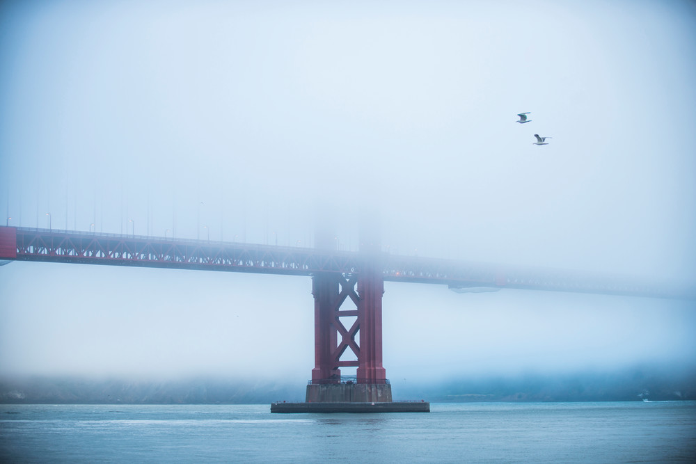 Golden Gate Under the Veil