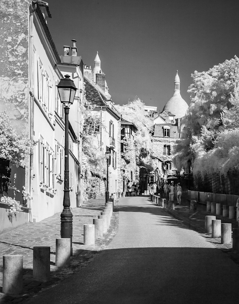 Afternoon In Paris Photography Art | World in Black and White