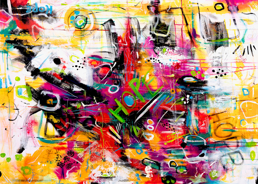 hope in the midst of chaos courtney einhorn art