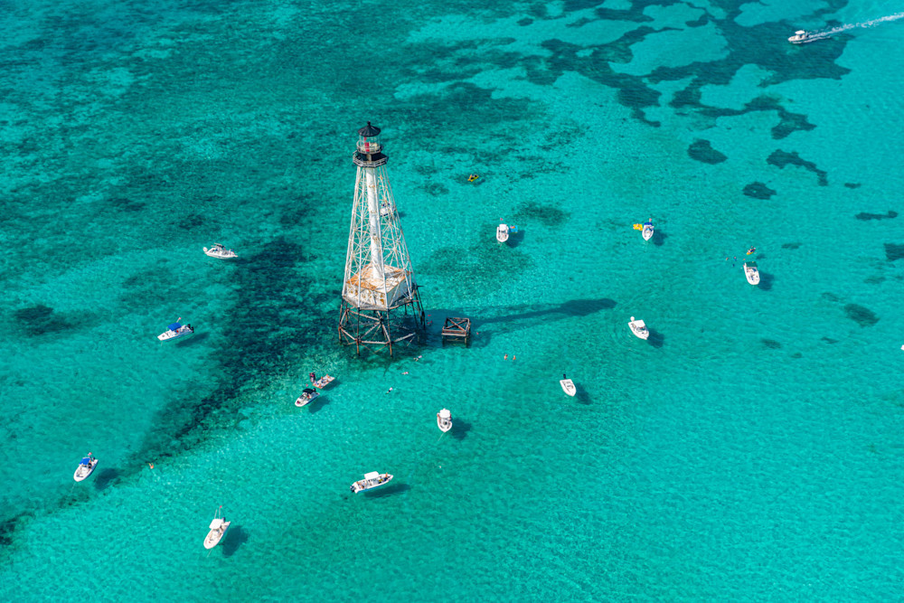 Aqua Waters Alligator Reef Photography Art | kramkranphoto
